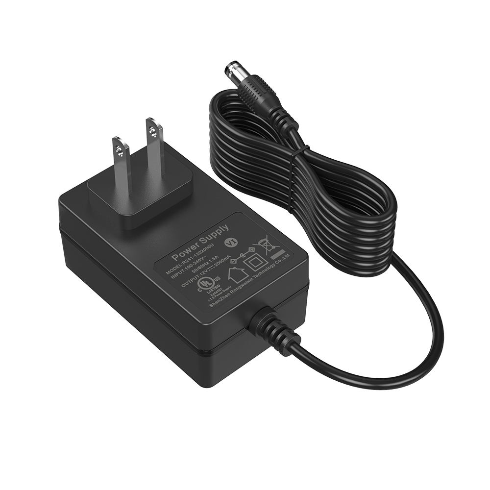 24W 15V 1.5A EU plug Wall Moutned Power Adapter